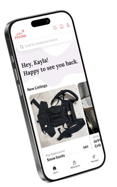 Recess app on iPhone